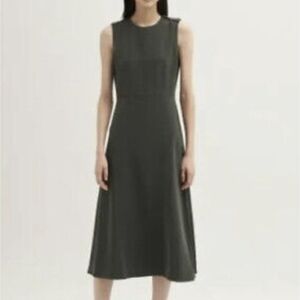 Theory l Dark Gray Midi Dress